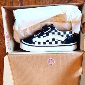 Vans Checkerboard Toddler Sneakers